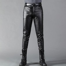 Men’s PU Leather Pants
