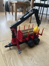 BRUDER Forestry Trailer with