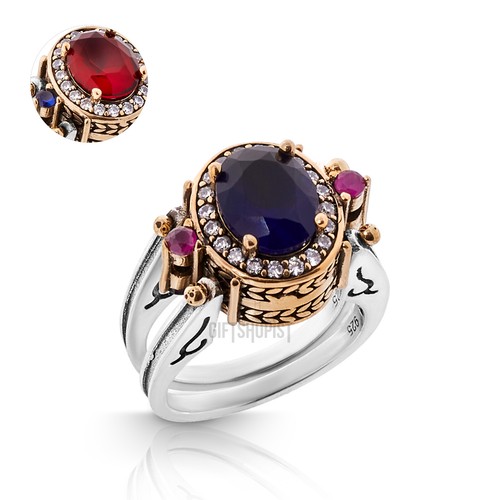 Turkish reversible oval - turkish,