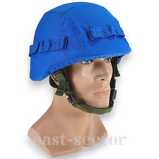 Blue Cover Cevlar Helmet1