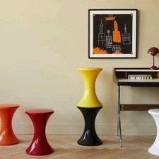 Funky Orange Retro Stool |