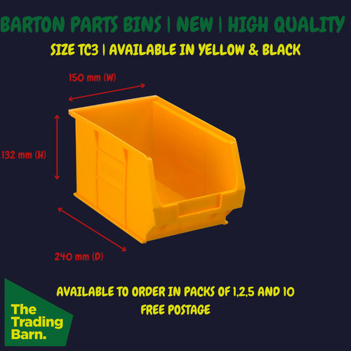 Plastic parts lin bins - plastic,