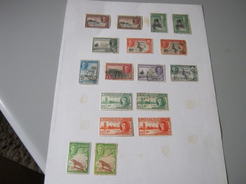 Nyasaland 1945 1947 mint - 1945-1947, &
