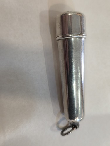 Sterling silver cheroot holder - sterling,