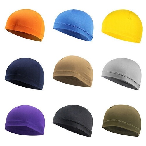Cycling skull beanie - cycling, thin