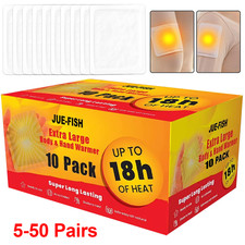 5-50 Pairs Hot Hands Hand Warmers & Foot Warmers Packs Pocket Heat Feet Gloves
