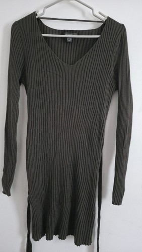 Primark knitted dress - , army