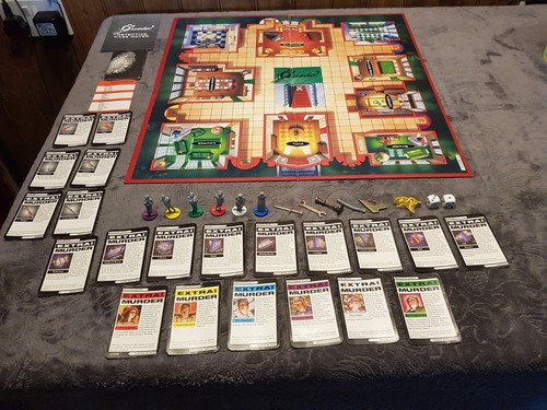 Cluedo detective board game - board,