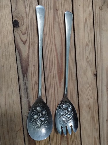 Vintage fork and spoon salad - and,