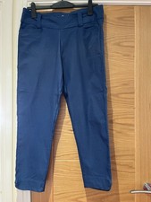 Swing out Sister 3/4 Trousers, Blue, Size 14
