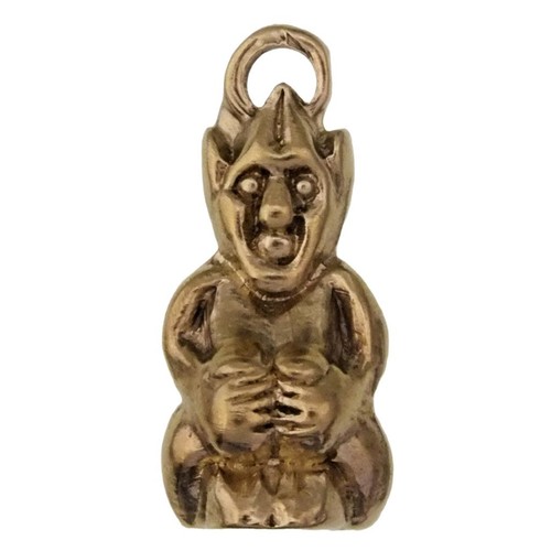Vintage lucky pixie charm - lucky,