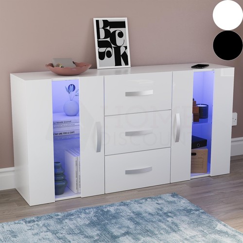 Led sideboard door drawer - sideboard,