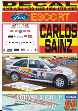 DECAL FORD ESCORT CARLOS SAINZ