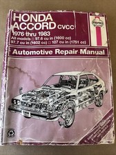 1976-1983 Honda Accord CVCC