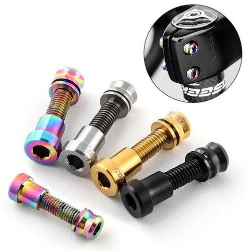 Bike stem titanium - titanium, screws
