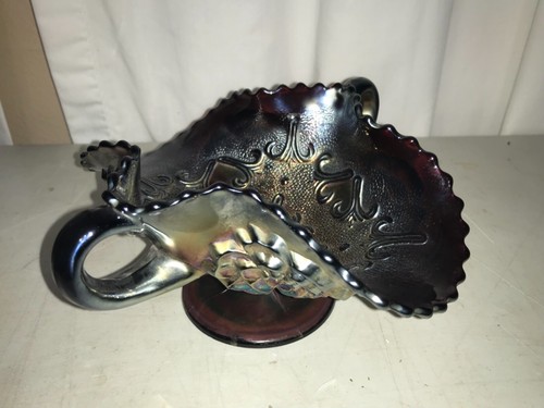 Dugan carnival glass amethyst - dugan,