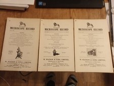 19 ISSUES WATSONS MICROSCOPE