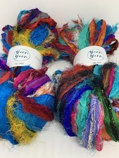 Eyelash sari silk ribbon - eyelash,