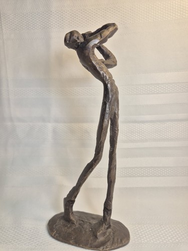 Vintage bronze brutalist - vintage,