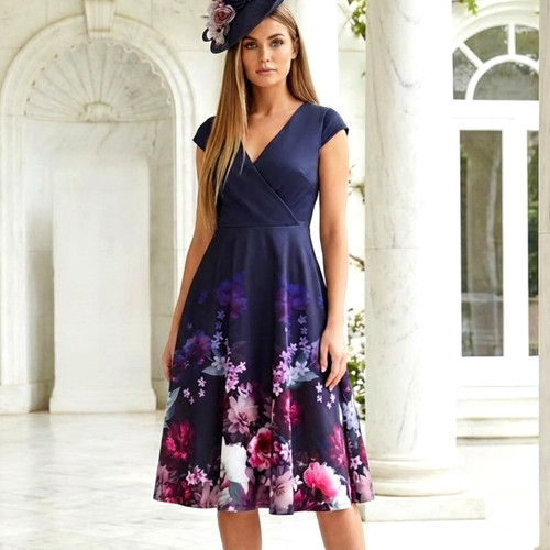 Lipsy sze navy purple - navy,