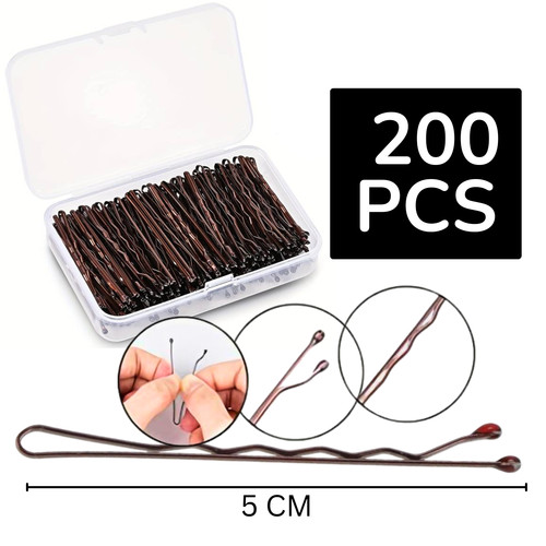 200pcs hair grips clips - 200pcs,