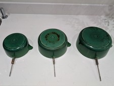 Le Creuset Cast Iron Saucepans Set 16,20,22cm No Lids/Handles Ok For Induction.