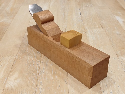 Scottish wooden bevel - , down