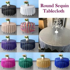 Sequin Tablecloth Round