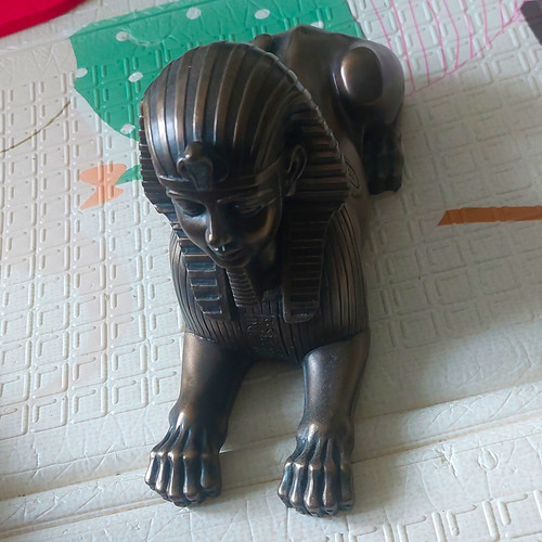 Egyptian sphinx figurine - sphinx,