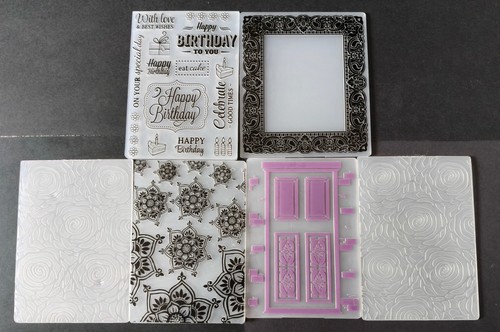 Mixed embossing folders - folders,