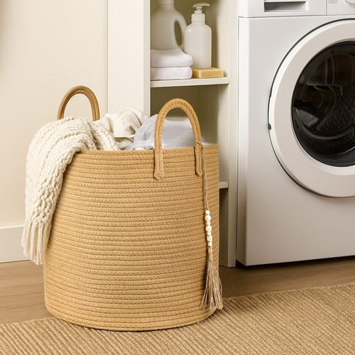Laundry basket wicker - basket,