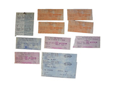 Eleven Ticket stubs Hull New