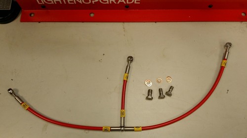 Red ducati 998 hel braided - red,