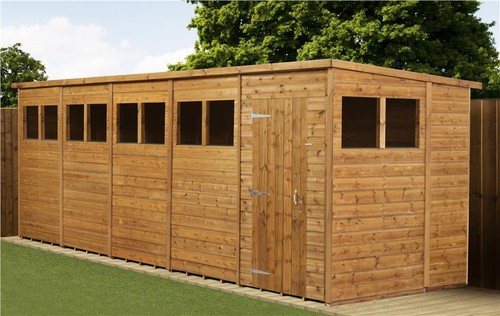 Empire pent garden shed - empire,