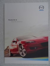 Mazda RX-8 Brochure 2004. 27 pages