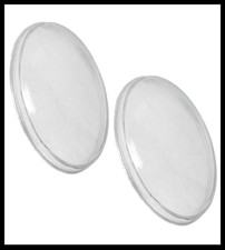 GLASS HEADLIGHT LENS SET OF 2