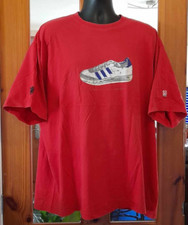1999 80's Casual's MAN UTD XXL Stone roses BARCELONA Trainer T-Shirt