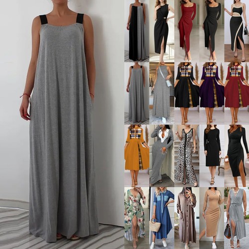 Women maxi long dress ladies - dress,