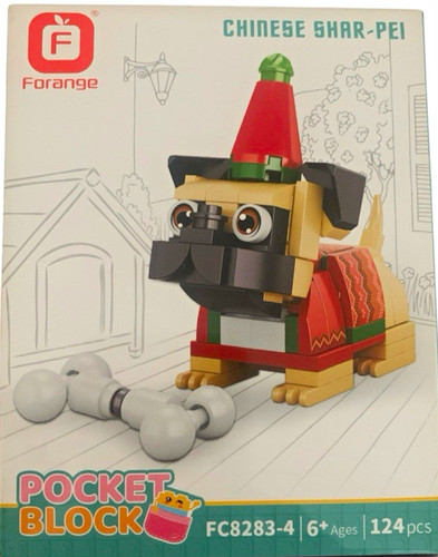 Forange pocket block chinese - pocket,
