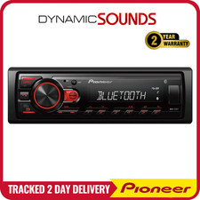 Pioneer MVH-230BT Mechless Single Din Bluetooth USB FM/AM RDS USB Car Stereo