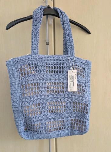Marks spencer blue straw - marks,