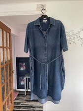COS Women's Denim Shirt Style Dress Size 16 Please See Measurements