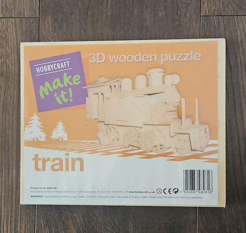 Hobbycraft make 3d wooden - hobbycraft, it!