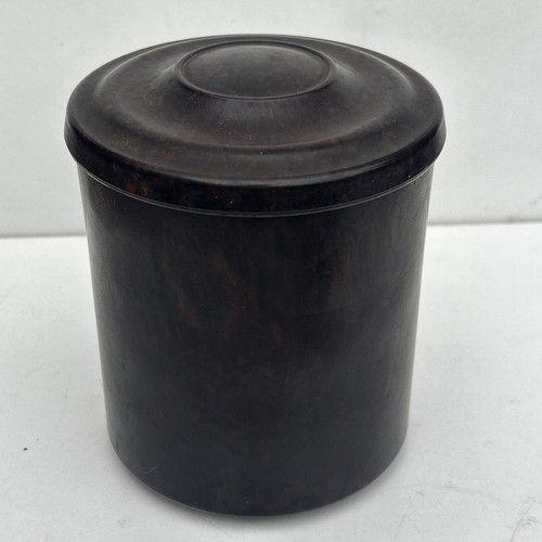 Art deco dark brown bakelite - art,