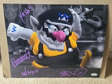 Charles Martinet SIGNED WARIO METALLIC 11x14 Print! JSA COA