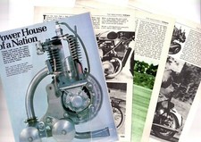 Old VILLIERS MOTORCYCLE ENGINE