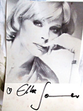 ELKE SOMMER ACTRESS SIGNED AUTOGRAPH PHOTOGRAPH 14.5 X 10.5CMS
