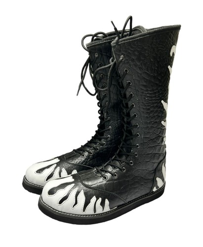Wrestling boots black and - boots,