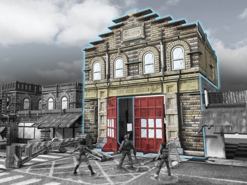 Fire station battle - ,