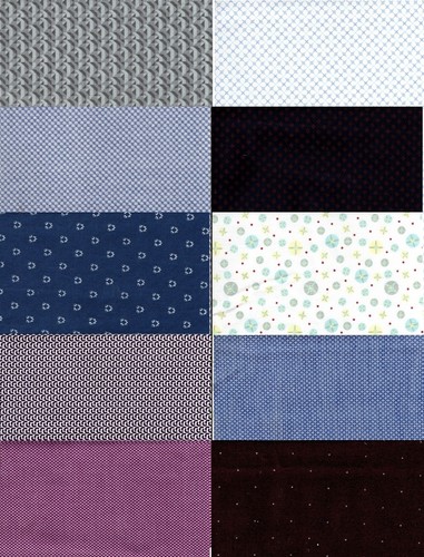 100 cotton fabric pieces - 100%, x